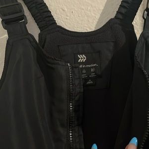 Lightly Used Big Kids Snow Overalls Insulated